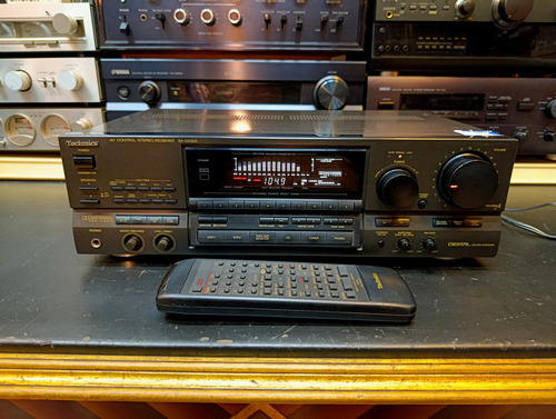 Sintoamplificador Technics Sa-gx505 Con Ecualizador Hbaudio Negro (Usado)