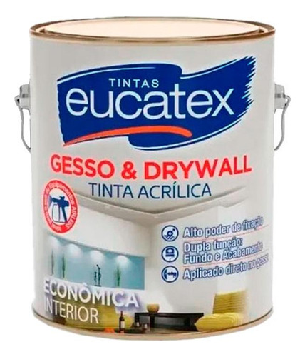 Latex Eucatex Gesso & Drywall 3.6lt