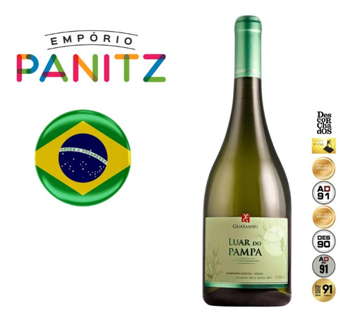 Vinho Branco Guatambu Luar Do Pampa Gewürztraminer 750ml