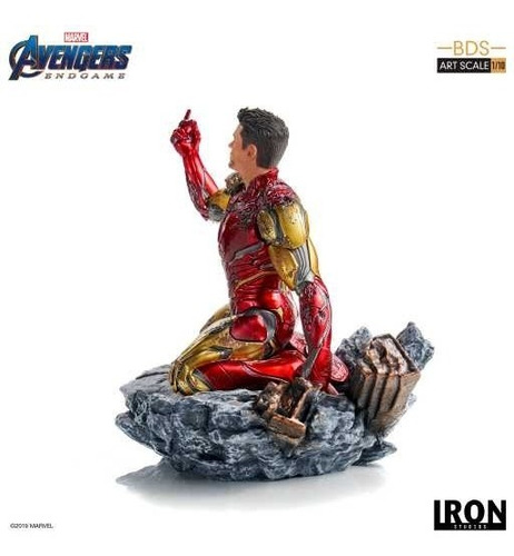 Imagen 5 de 6 de Iron Studios Avengers Endgame Yo Soy Iron Man