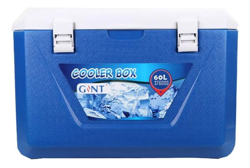 Cooler Rectangular Azul C/ Asas 60 Litros - Gint