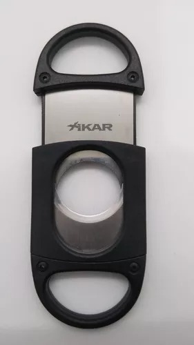 Cortador Charutos Xikar X8 Lâmina Dupla Resina Preto