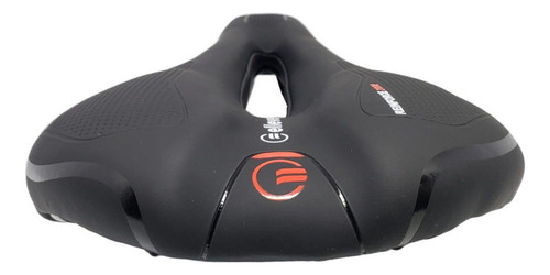 Banco Selim Elleven Sport Gel Confort Vazado Preto Mtb/speed Comprimento 270 Mm Largura 140 Mm
