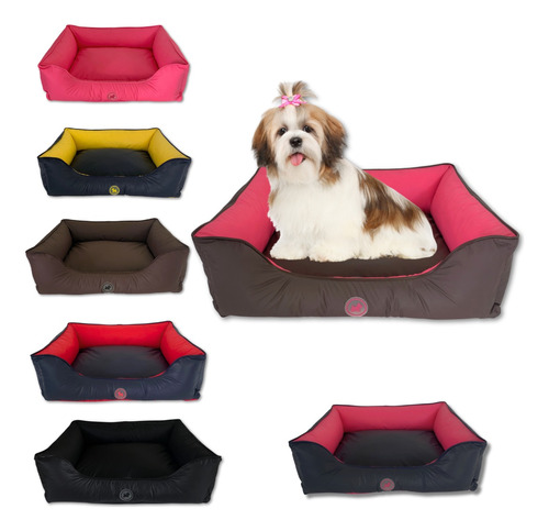 Cama Pet Para Cachorro Gato Lavável Impermeável Tam G 78x68