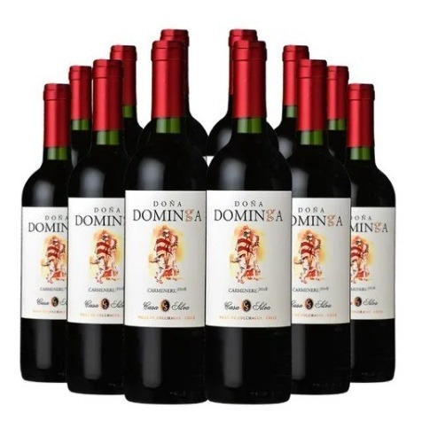 Vino Doña Dominga Entrada (varietal) Carmenere 12 Botellas