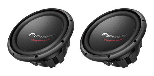 Kit 2 Subwoofers Pioneer 12'' Ts-w312s4 500w Rms