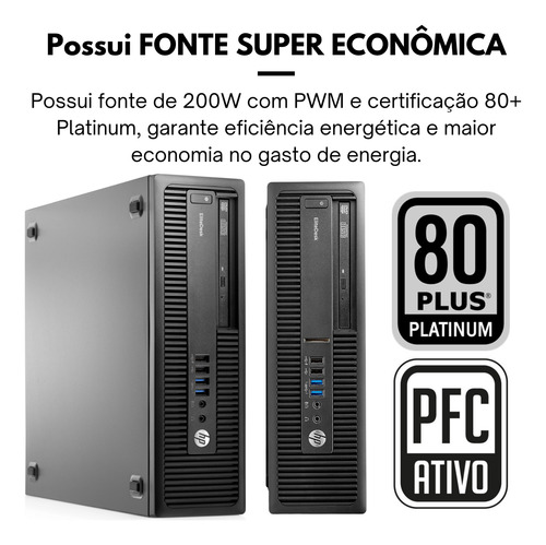 Computador Pc Barato Pdv Automação Mercado Loja Bar Oficina (Recondicionado)