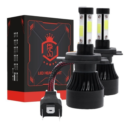 Imagen 1 de 9 de Turboled De 4 Caras Led De Alta Potencia