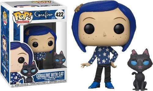 Figura de acción  Coraline Jones With Cat 32811 de Funko Pop! Movies