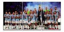 Comprar Cuadro Argentina Campeon 80x40 Mundial Seleccion Qatar 2022