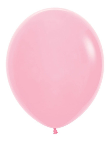 Balão Sempertex R10 Rosa 50 Balões N°10=25cm Bexigas Festa