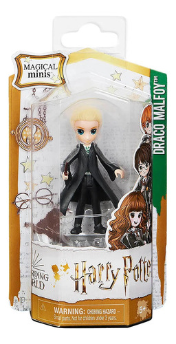 Boneco Harry Potter Wizarding World Draco Malfoy 7cm