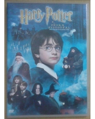 Harry Potter E A Pedra Filosofal Dvd Original Lacrado