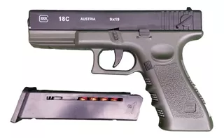 Pistola Glock 18c Automática Realista Expulsor De Casquillo