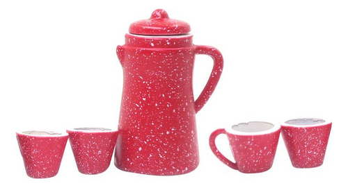 De Té De De 5 Piezas, , , Olla, Tazas En Miniatura