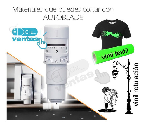 Imagen 5 de 10 de Cuchilla Automática Autoblade Silhouette Cameo 4/ Portrait 3