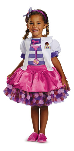 Disfrazado Disney Doc Mcstuffins Tutu Deluxe Tddler Girls Di