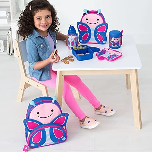 Imagen 3 de 6 de Skip Hop Toddler Backpack, Zoo Edades Preescolares 2-4, Mari