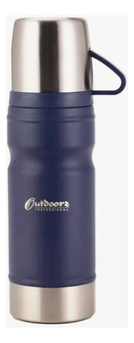 Termo Go 750 Ml Outdoors Frio Calor Azul Azul Oscuro