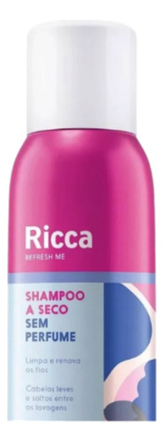 Shampoo A Seco Sem Perfume Ricca - 150ml - Vegano