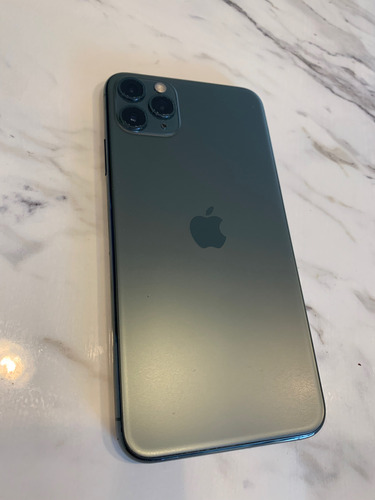 Iphone 11 Pro Max 256 Gb Verde Medianoche Impecable Verde Oscuro (Usado)