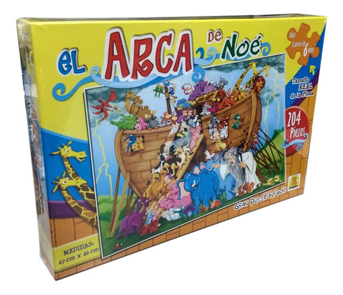 Puzzle El Arca De Noe - 204 Piezas Ploppy 340294