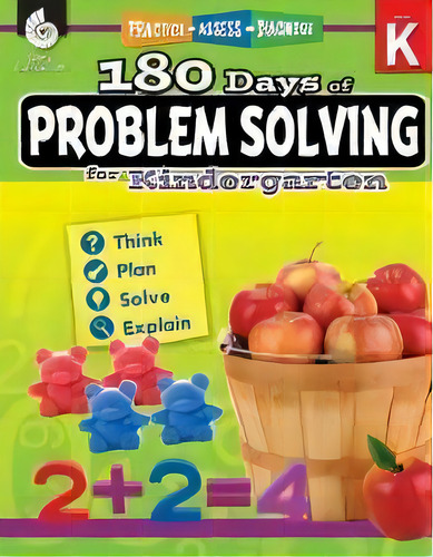 180 Days Of Problem Solving For Kindergarten : Practice, Assess, Diagnose, De Jessica Hathaway. Editorial Shell Educational Publishing, Tapa Blanda En Inglés