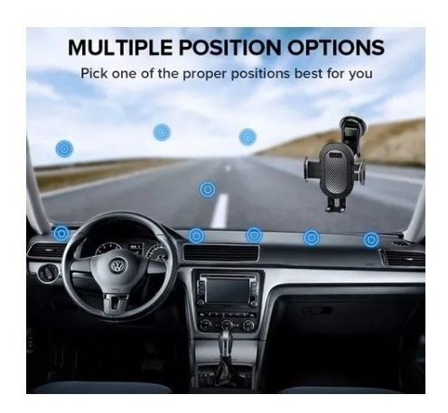 Imagen 2 de 5 de Soporte Base Celular Para Carro Universal 360 Super Precio