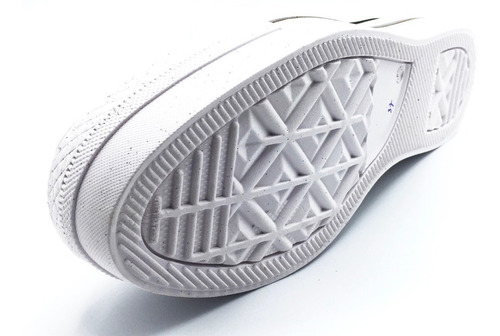 Imagen 3 de 6 de Zapatillas Mujer Estilo All Star Urbanas Gliter Plataforma