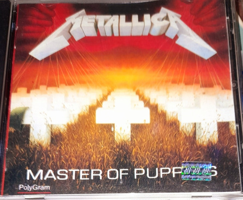 Metallica Master Of Puppets Cd Impecable Orion Battery Y M