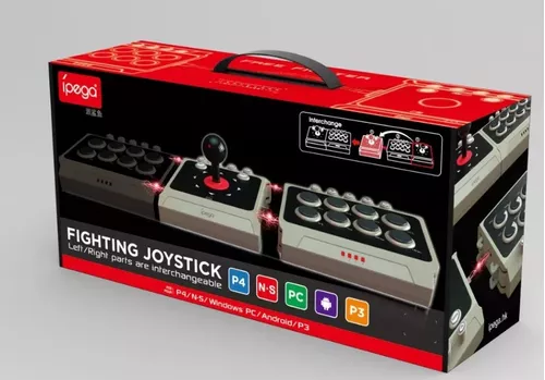 Controle Arcade c/ Fio Fighting Joystik ÍPEGA - PG-9221