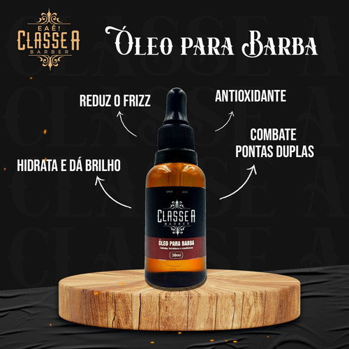 Oleo Pra Barba Atacado Óleo De Barba Classe A® 3un Com Nf Suave