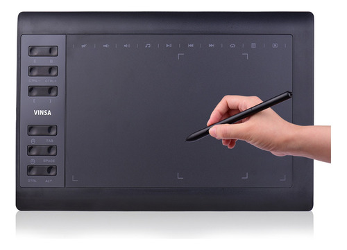 Compatible Tablet De Dibujo Gráfico Profesional De 10 X 6