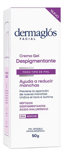 Dermaglós Crema Gel Facial Despigmentante 50 G