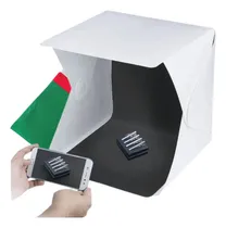 Comprar Cubo Caja 40x40cm Usb Led Luz Estudio Fotografía Productos