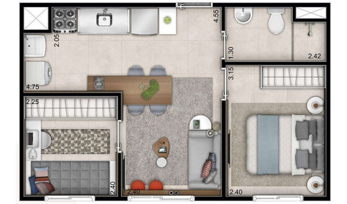 Imagem 10 de 11 de Apartamento À Venda No Bairro Ipiranga - São Paulo/sp - O-18382-30591