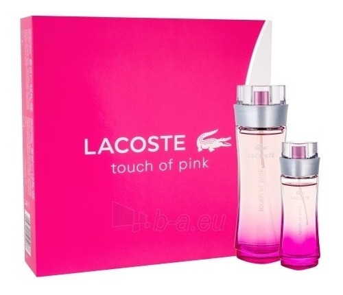 Set Lacoste Touch Of Pink Edt 90ml + Edt 30ml