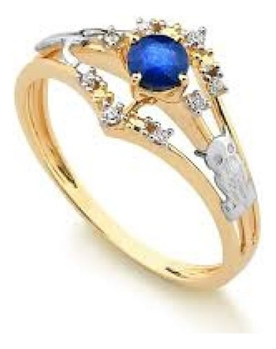 Anel De Formatura Em Ouro 18k Vazado