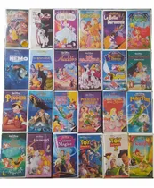 Comprar Colección De 109 Películas Infantiles Vhs Disney Y Otros