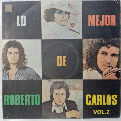 Lp Roberto Carlos Lo Mejor Made Peru 1975 Balada Latin