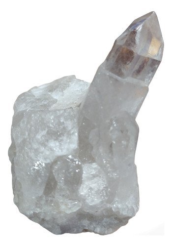 Drusa De Cuarzo Cristal De Roca ( 95grs, 5 Cm Ancho,6.5 Alto