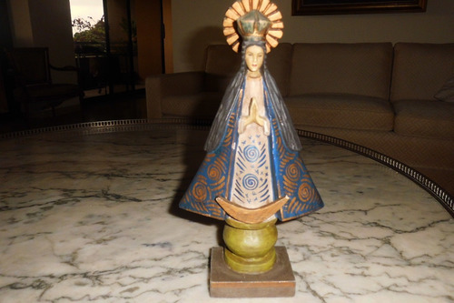 Virgen En Ceramica