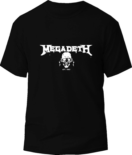 Camiseta Megadeth Metal Tv Urbanoz