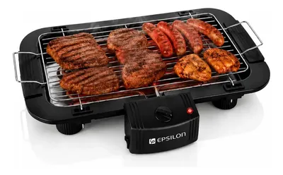 Eps-3091 Churrasqueira Elétrica Sem Fumaça Grill Ajuste de temperatura Epsilon