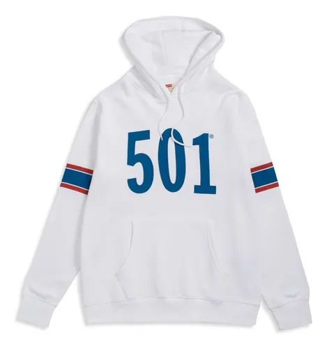 Buzo Levi s Hombre Standard Graphic Hoodie 501 Frizado Env o gratis
