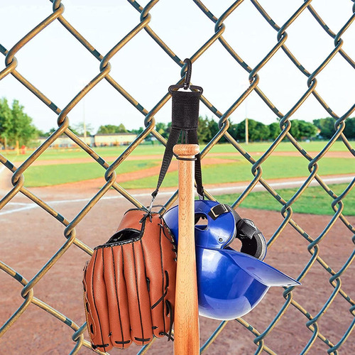 Béisbol Dugout Organizador Valla Multiusos Ganchos Bat
