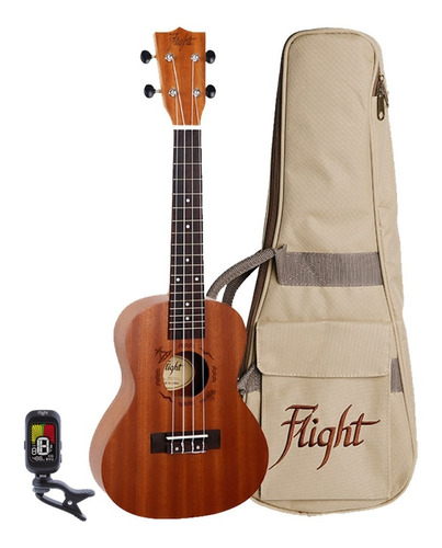 Flight Nuc Pack Ukulele Ukelele Concierto Funda Afinador