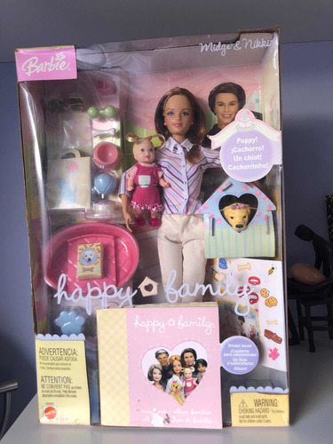 Barbie Midge Y Nikki Happy Family Muñeca (Usado)
