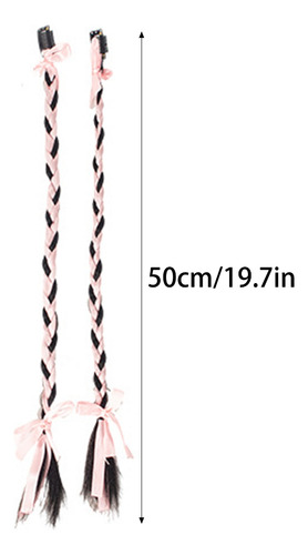 In Braided Hair Extensions Girls Braids Extension 20 Long N