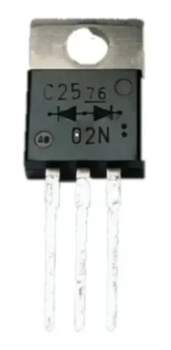 Diodo Recuperacion Rapida C25 02n Esac25-02n C2502n 400v 10a